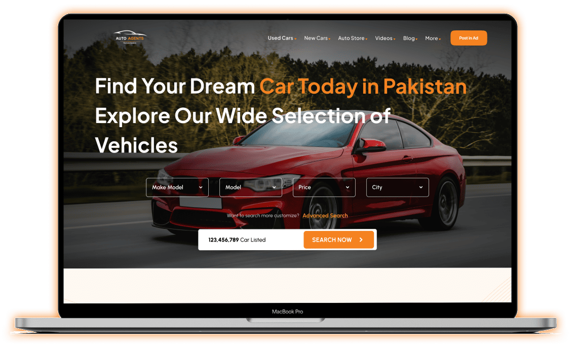 Auto Agents Website Featured Image